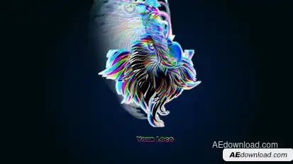 Logo Glitch Logo Stings template preview