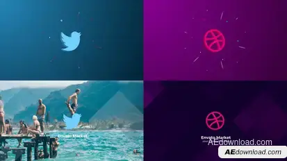 Shape Logo Reveal – Clean Transition, Minimal Animation and Branding Identity Intro Logo Stings template preview