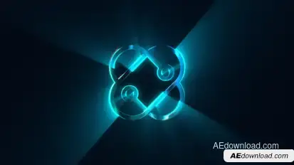 Logo Intro Light Logo Stings template preview