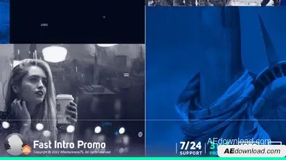 Logo Intro Promo broadcast-packages template preview