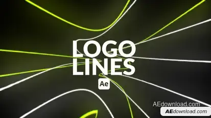 Logo Lines Logo Stings template preview