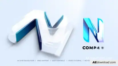 Logo Opener OPENER Logo Stings template preview
