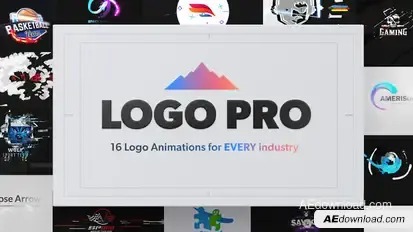 Logo Pro | Logo Animation Pack Logo Stings template preview