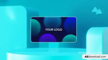 Logo Reveal 3d Logo Stings template preview