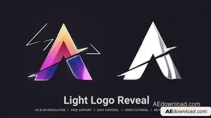 Simple Logo Reveal Logo Stings template preview