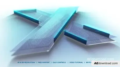 3D Text Logo Logo Stings template preview