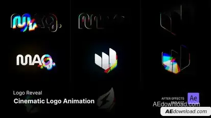 Logo Reveal - Cinematic Logo Animation After Effects Template Logo Stings template preview