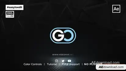 Logo Reveal Animation Logo Stings template preview