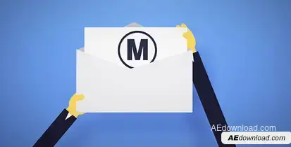 Logo Reveal by Mail Logo Stings template preview