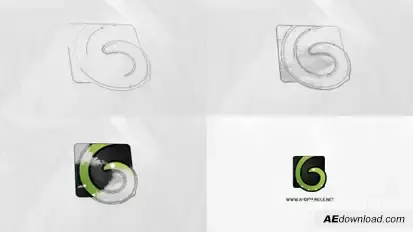 Logo Reveal  Ink Logo Stings template preview
