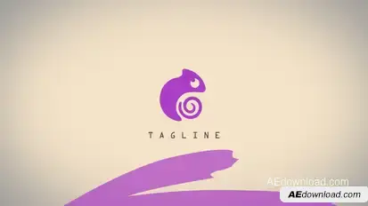 Logo Reveal Paint Logo Stings template preview