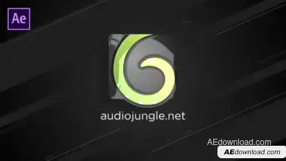 Logo Slice Intro Logo Stings template preview