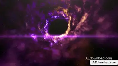 Logo Reveal Space Vortex Logo Stings template preview