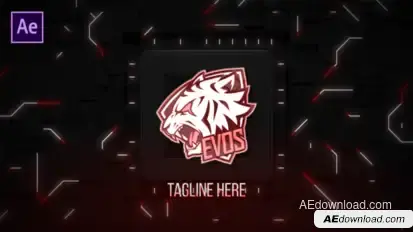 Logo Tech Intro Logo Stings template preview