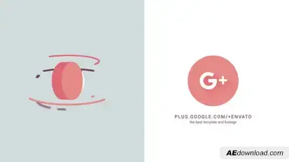 Simple Abstract Logo Outro 4K Logo Stings template preview