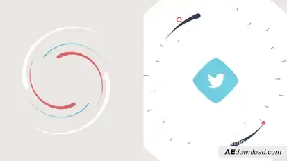 Simple Colorful Logo Intro Logo Stings template preview