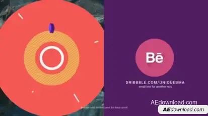 Abstract 2D Logo Animation Logo Stings template preview