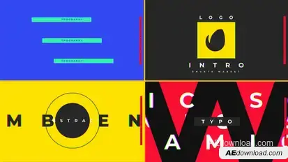 Logo Typo Logo Stings template preview