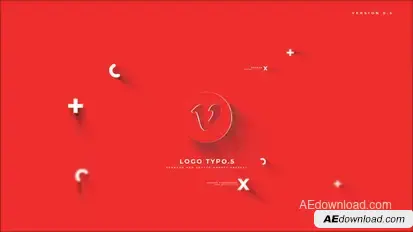 Logo Typo Opener V5 Logo Stings template preview