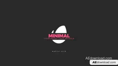 Minimal Logo Revel Logo Stings template preview