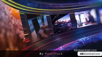 Looped Slideshow | Background Elements template preview