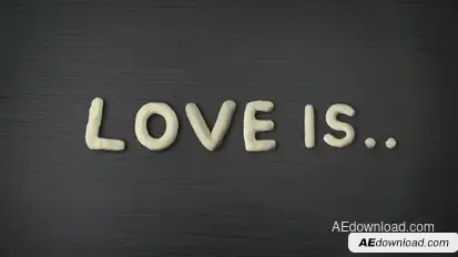 Love is .. | After Effects Template Video Displays template preview