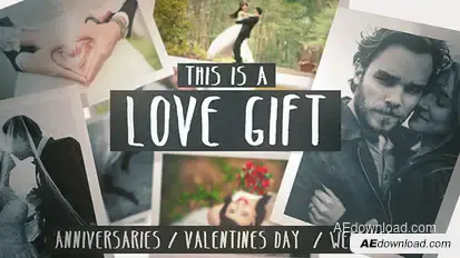 Love Photo Slideshow Video Displays template preview
