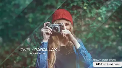 Lovely Parallax Slideshow Video Displays template preview