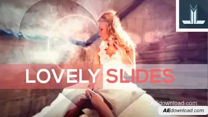 Lovely Slides Video Displays template preview