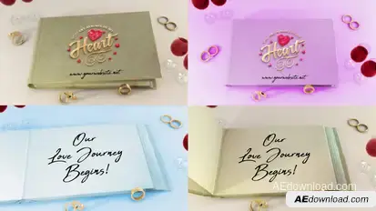 Lovers Journey Logo Unveil Openers template preview