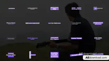 Lower Thirds | AE Elements template preview