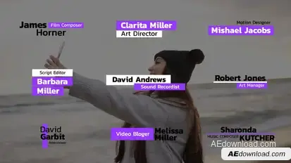Lower Thirds | After Effects Elements template preview