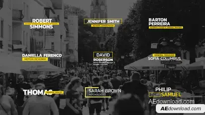 Lower Thirds | After Effects Elements template preview
