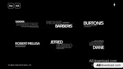 Lower Thirds | After Effects Titles template preview