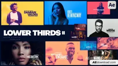 Lower Thirds II broadcast-packages template preview