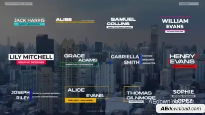 Lower Thirds V2 | After Effects Titles template preview