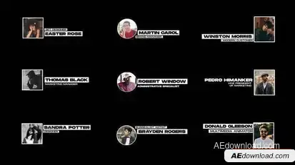 Videohive Lower Thirds with Photos | AE Titles template preview