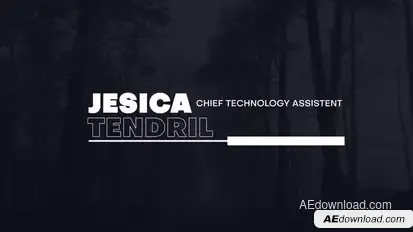 LowerThirds Titles template preview