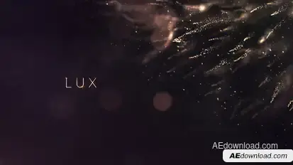 Lux | Gold Titles Titles template preview