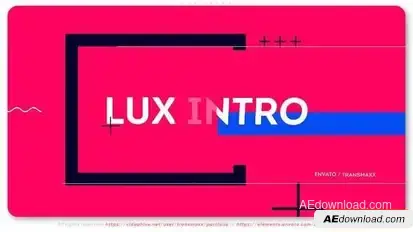 Lux Intro Openers template preview