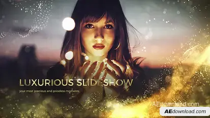 Luxurious Slideshow Video Displays template preview