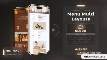 Luxury App Promo Product Promo template preview