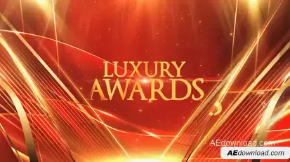Luxury Awards broadcast-packages template preview