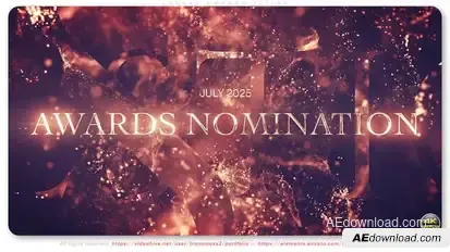 Luxury Awards Titles Titles template preview