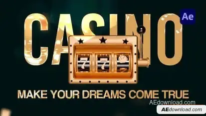 Luxury Casino Intro Openers template preview