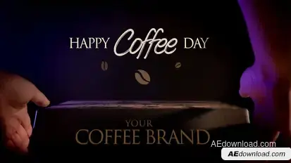 Luxury Coffee Kit Product Promo template preview