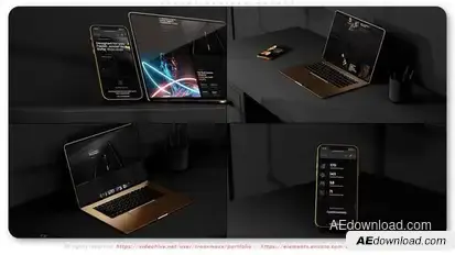 Luxury Devices Mockup Product Promo template preview