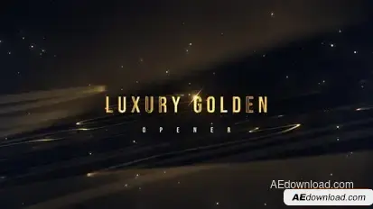 Luxury Golden Opener Openers template preview