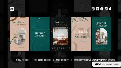 Luxury Instagram Reels Product Promo template preview
