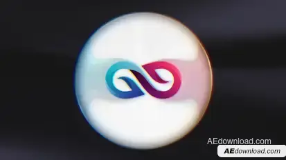 Luxury Liquid Glass Logo Logo Stings template preview